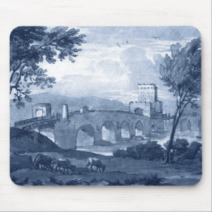Pastoral Toile - Bridge Mouse Mat