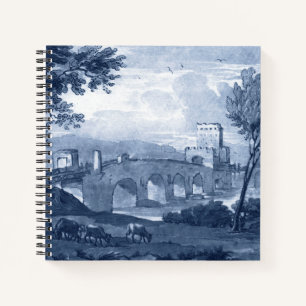 Pastoral Toile - Bridge Notebook