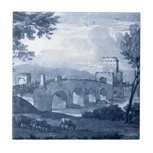 Pastoral Toile - Bridge Tile