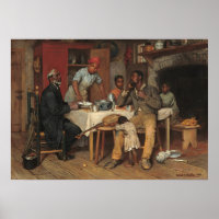 Pastoral Visit - Richard N. Brooke Fine Art Poster