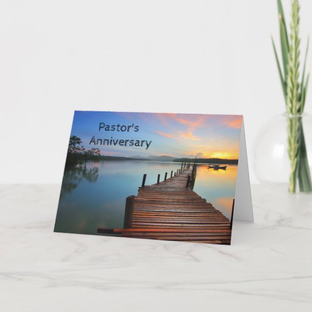 Pastor's Anniversary Card (Front)