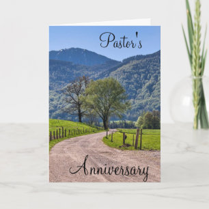Pastor's Anniversary Card