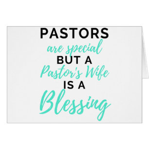 Pastors Are Special But A Pastor's Wife bl