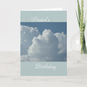 Pastor's Birthday Card