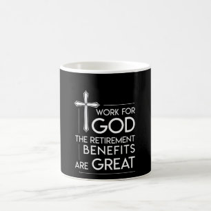 Pastors Christian Faith Work Retirement Great Coffee Mug