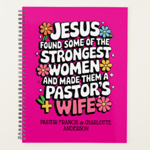✝️Pastor's Wife Appreciation Gifts Personalised Planner