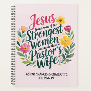 ✝️Pastor's Wife Appreciation Gifts Personalised Planner