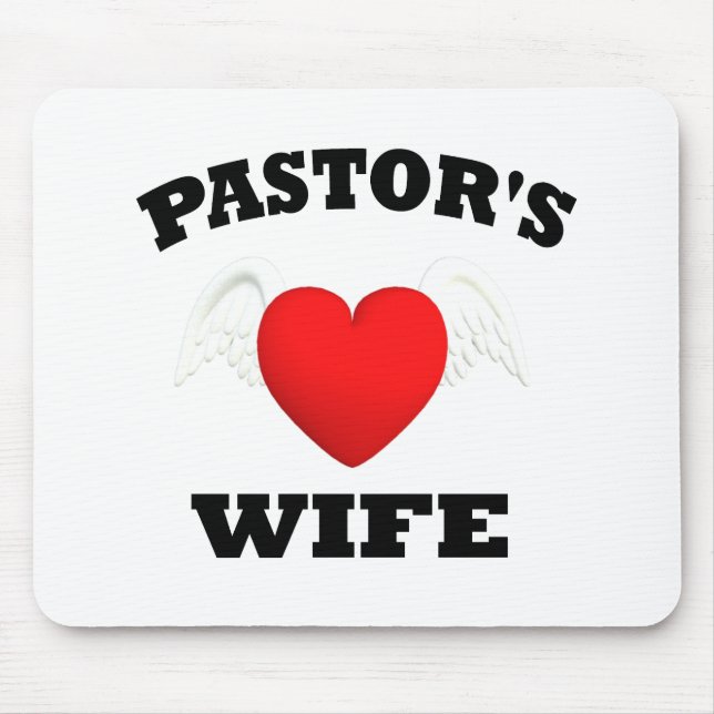 Pastor's Wife Mouse Mat (Front)