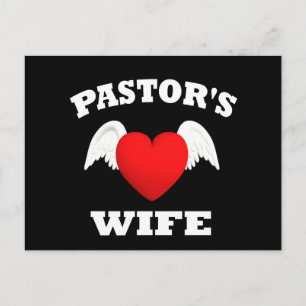 Pastor's Wife Postcard
