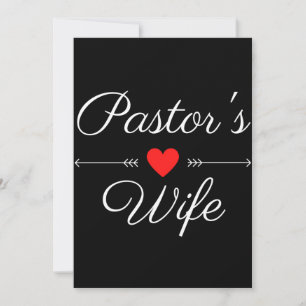 Pastor's Wife Thank You Card