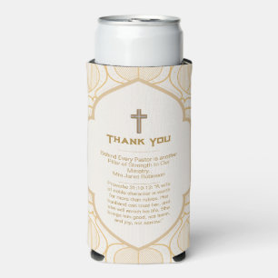 ✝️ Pastor's Wife Wives Appreciation Gift Thank You Seltzer Can Cooler