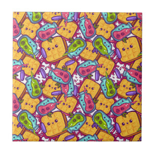 Pastries ceramic tile