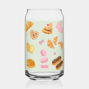Pastries in Paris Can Glass
