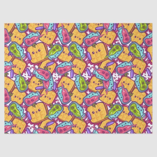 Pastries  tissue paper (Front)