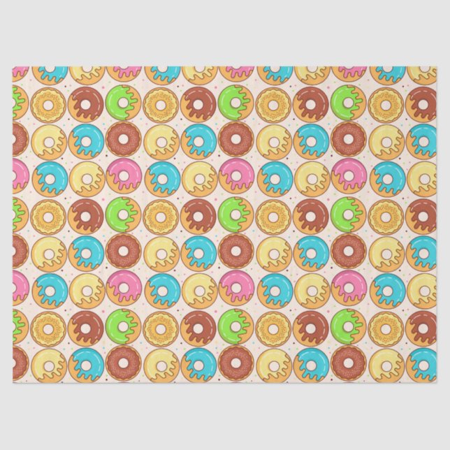 Pastries  tissue paper (Front)
