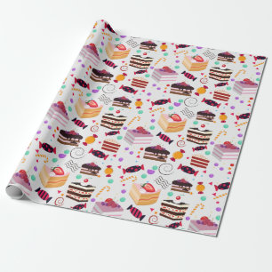 Pastries Wrapping Paper