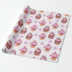Pastries Wrapping Paper