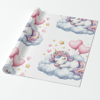 Pastrl Unicorn  Wrapping Paper