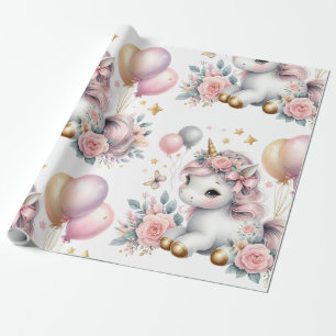 Pastrl Unicorn  Wrapping Paper