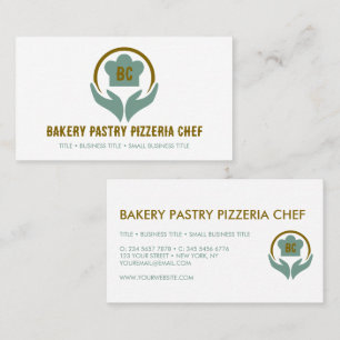 Pastry Chef Bakery Pizzeria Cook Business Card