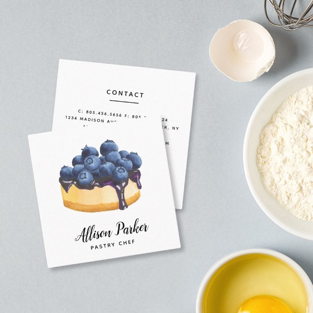 Pastry Chef Business Card (Creator Uploaded)
