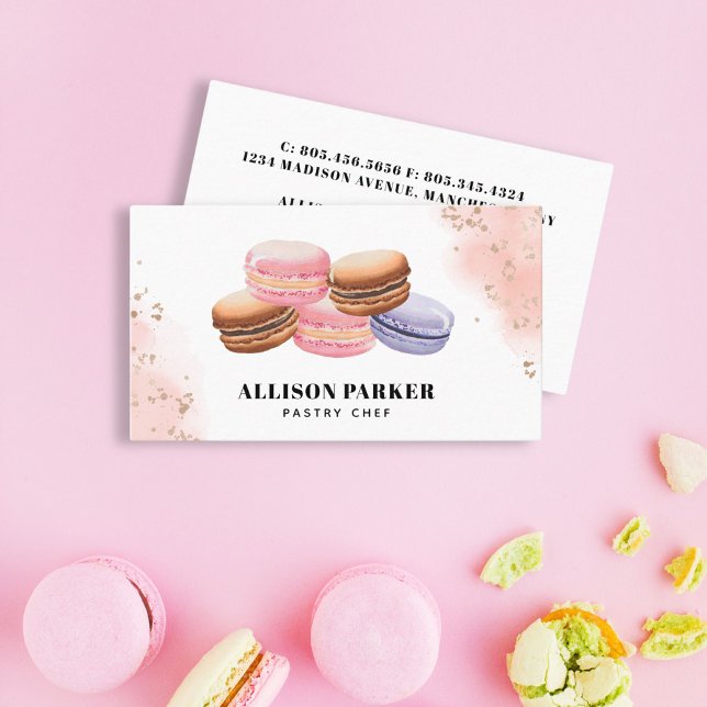 Pastry Chef Business Card (Creator Uploaded)