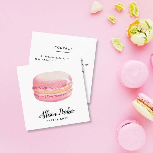 Pastry Chef Business Card (Creator Uploaded)