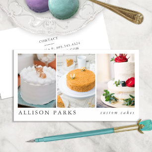 Pastry Chef / Custom Cakes / Other Business Card