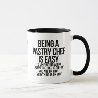 Pastry chef mug