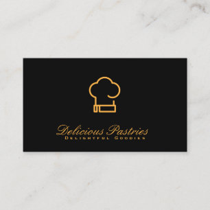 Pastry Chef   Shop Owner Business Card