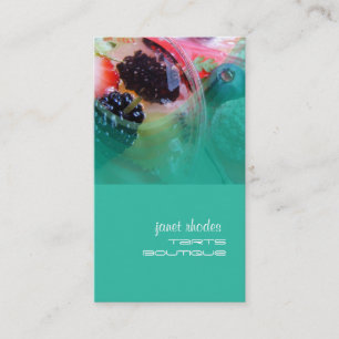 Pastry chefs business cards template
