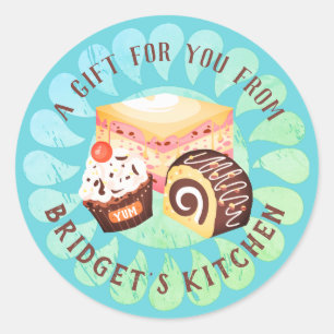 Pastry desserts bakery from the kitchen of sticker