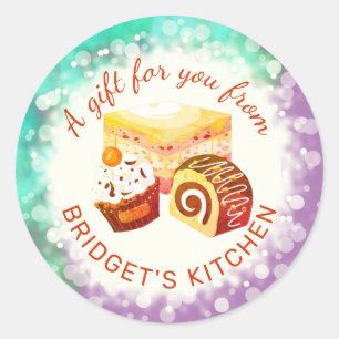 Pastry desserts bakery from the kitchen of sticker