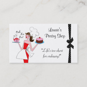 Pastry Diva Business Cards
