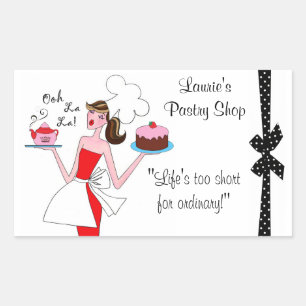 Pastry Diva Stickers