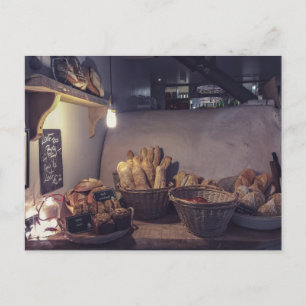 Pastry Themed, Vintage Bakery And Pastry Shop Inte Postcard