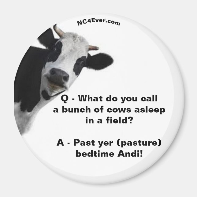 Pasture bedtime Andi fun magnet (Front)
