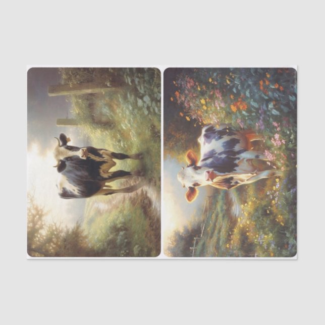 Pasture Day  Tissue Paper (Front)