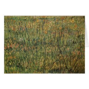 Pasture in Bloom by Vincent van Gogh, Vintage Art