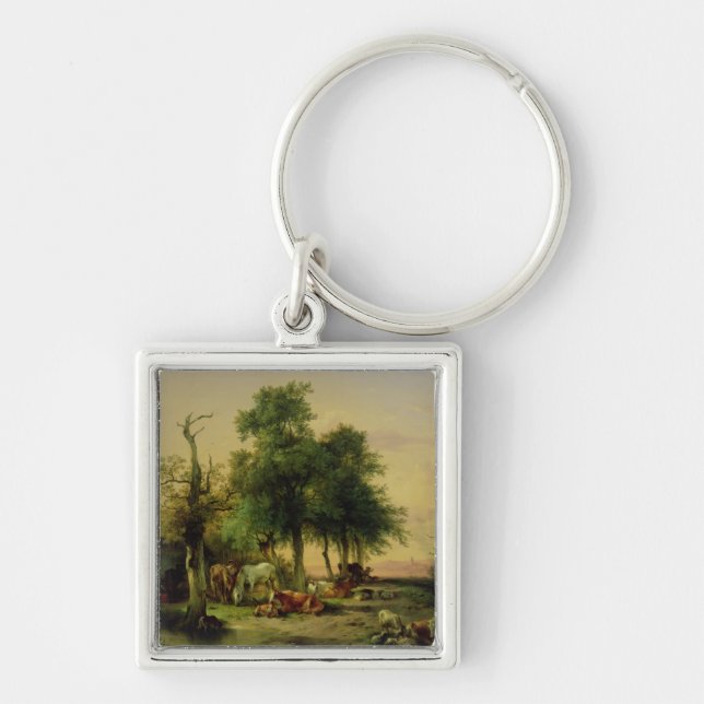Pasture land key ring (Front)