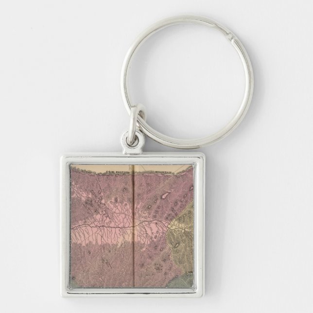 Pastures, Augusta County Key Ring (Front)