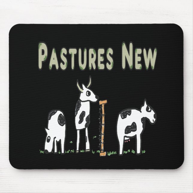 Pastures New Mouse Mat (Front)