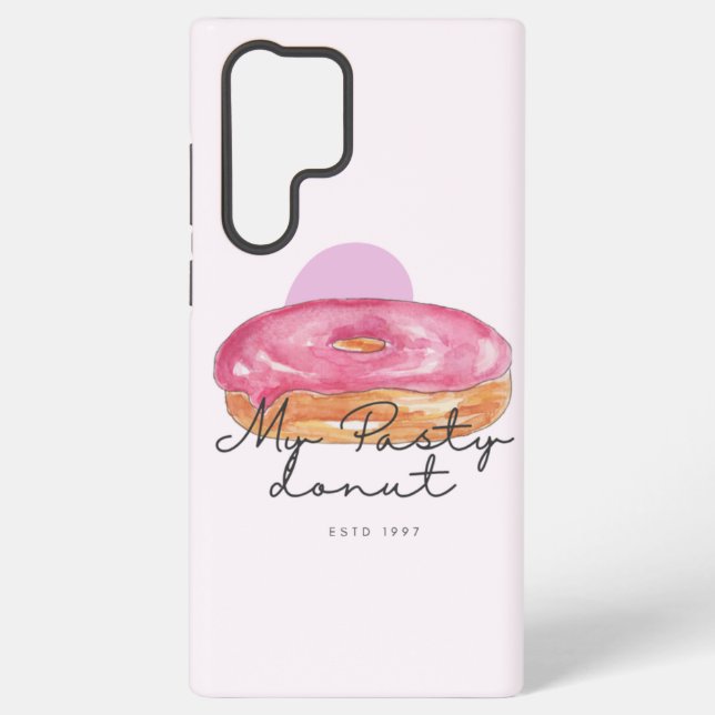 Pasty donut phone case (Back)