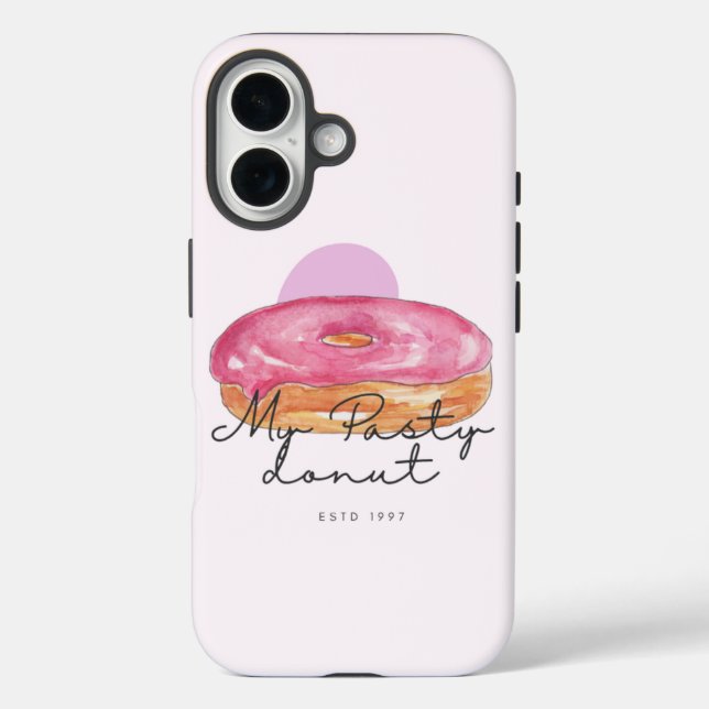 Pasty donut phone case (Back)