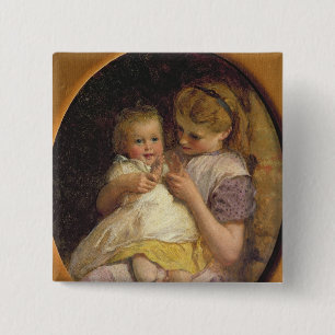 Pat-a-cake 15 Cm Square Badge