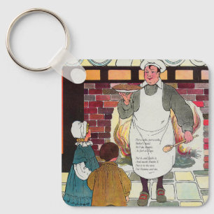 Pat-a-cake, pat-a-cake, Baker's man Key Ring