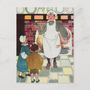 Pat-a-cake, pat-a-cake, Baker's man Postcard