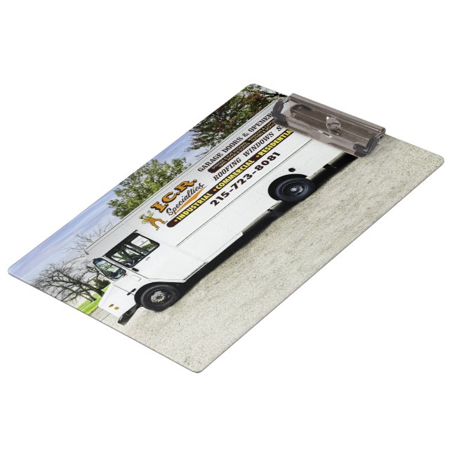 Pat Clipboard Design #1 - Straight Side Only (Angled)