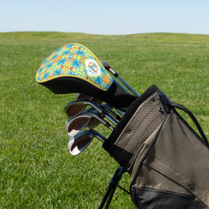 Pat Mosaic Golf Club Cover