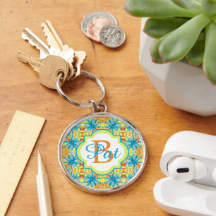 Pat Mosaic Keychain